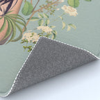 Minimal Collage/ Hand, Plants and Butterflies 4 Rug Gallery Image 4