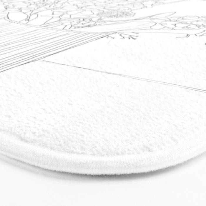  Spring Line Mood  Bath Mat Gallery Image 3