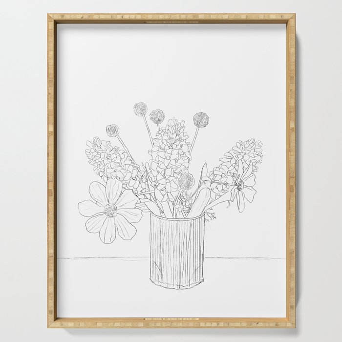  Spring Line Mood  Serving Tray Gallery Image 1