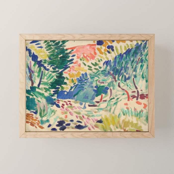 Henri Matisse Landscape at Collioure Mini Art Print Gallery Image 1