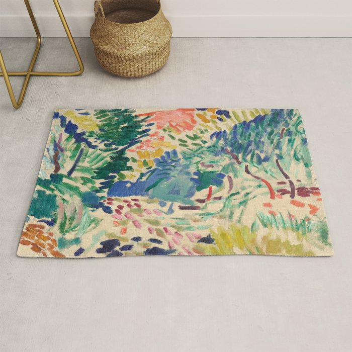 Henri Matisse Landscape at Collioure Rug Gallery Image 1