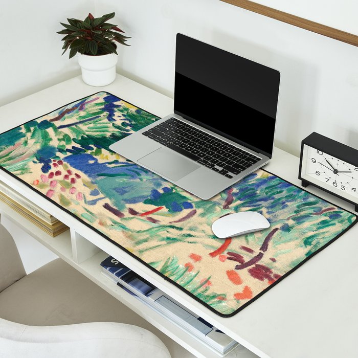 Henri Matisse Landscape at Collioure Desk Mat Gallery Image 2