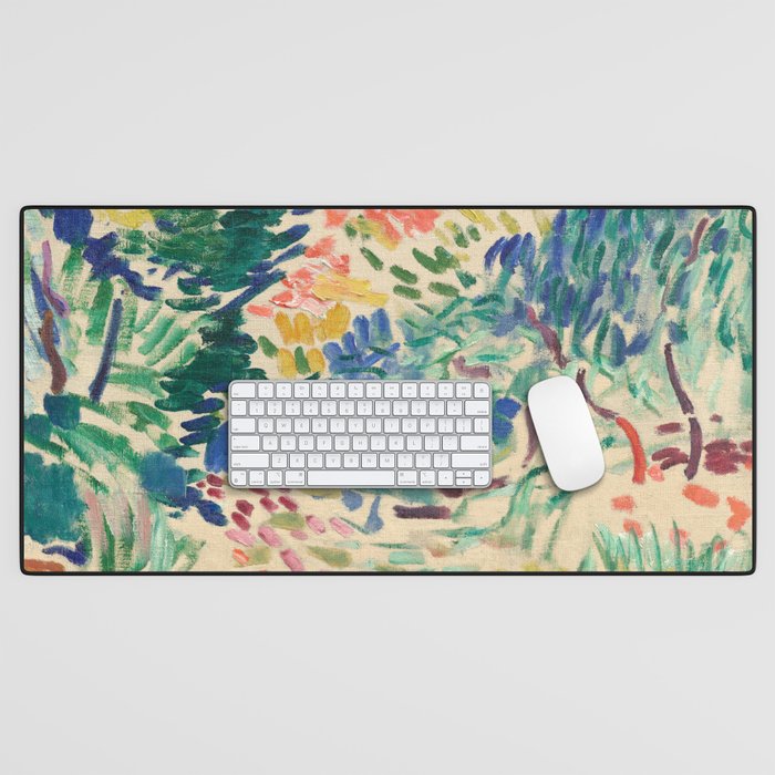 Henri Matisse Landscape at Collioure Desk Mat Gallery Image 1