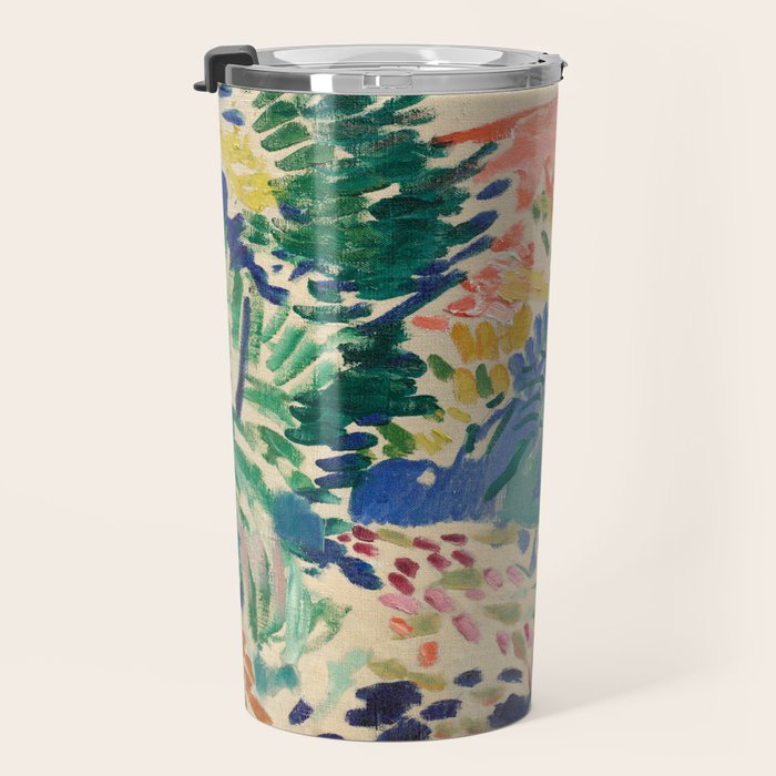 Henri Matisse Landscape at Collioure Travel Mug Gallery Image 3