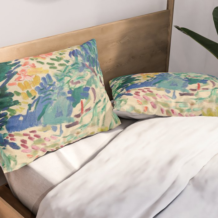 Henri Matisse Landscape at Collioure Pillow Sham Gallery Image 2