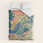 Henri Matisse Landscape at Collioure Duvet Cover Gallery Image 6
