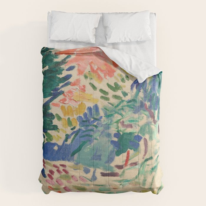 Henri Matisse Landscape at Collioure Comforter Gallery Image 6