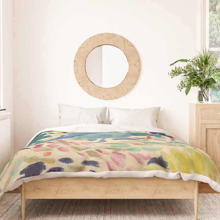 Henri Matisse Landscape at Collioure Duvet Cover Gallery Image 3