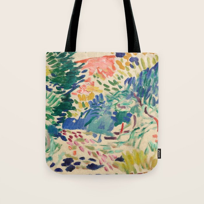 Henri Matisse Landscape at Collioure Tote Bag Gallery Image 1