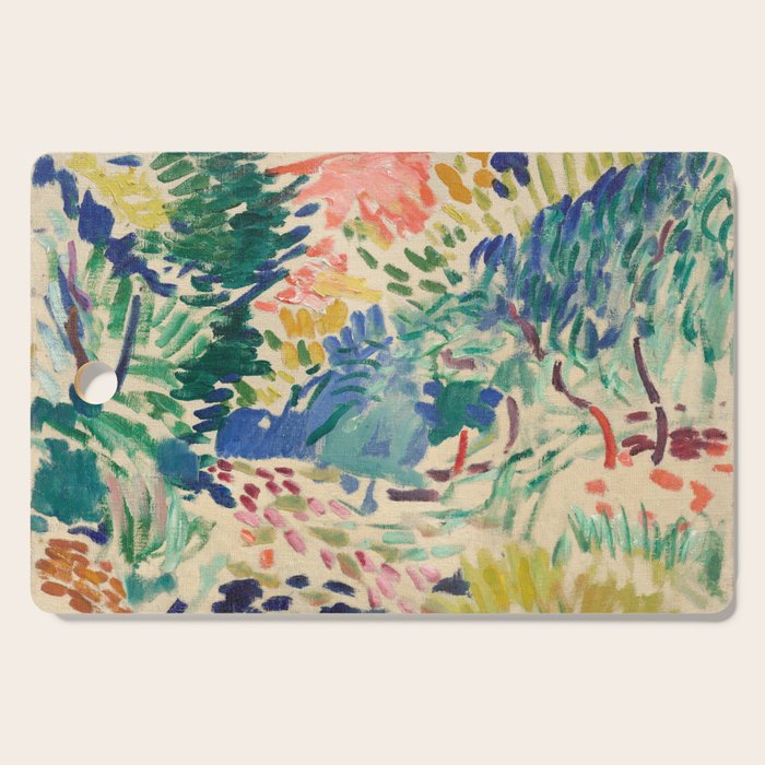 Henri Matisse Landscape at Collioure Cutting Board Gallery Image 1