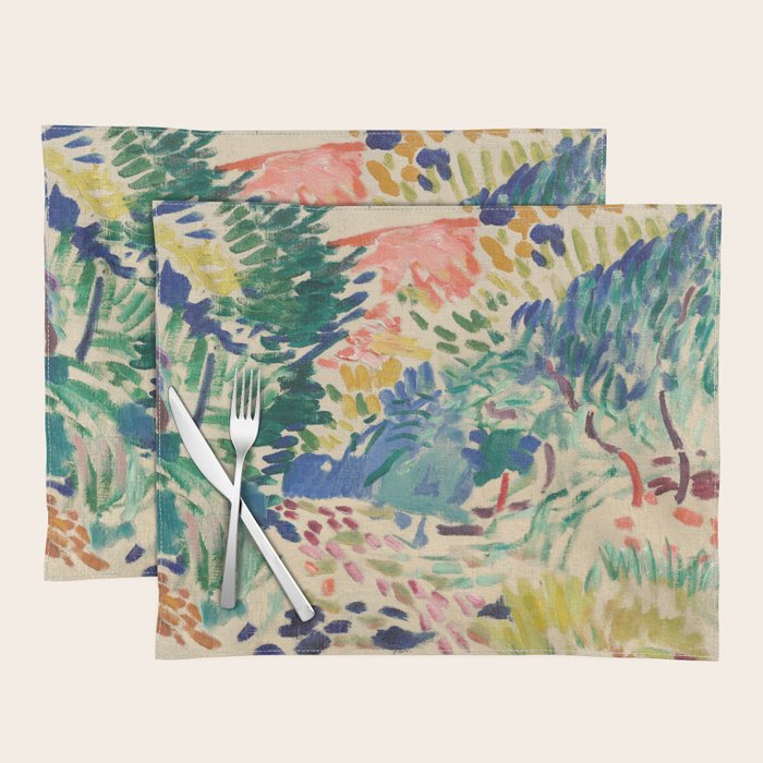 Henri Matisse Landscape at Collioure Placemat Gallery Image 1