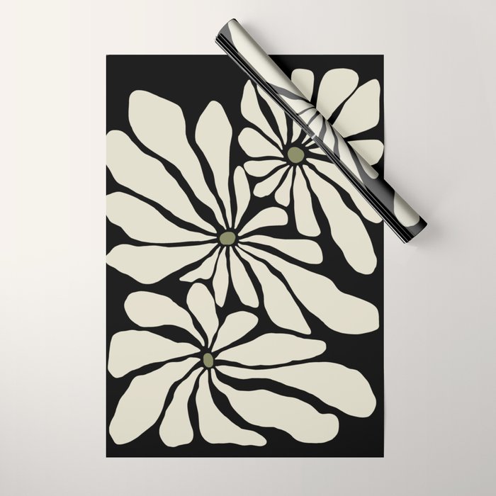 Star Flower 3 Wrapping Paper Gallery Image 1