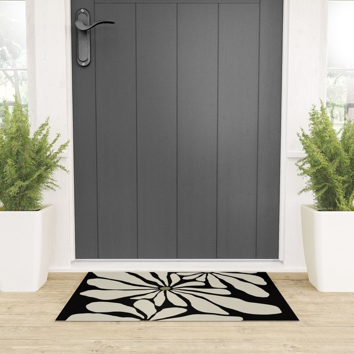 Star Flower 3 Welcome Mat Gallery Image 3