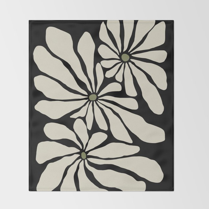 Star Flower 3 Throw Blanket Gallery Image 2