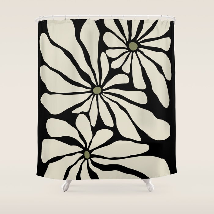 Star Flower 3 Shower Curtain Gallery Image 1