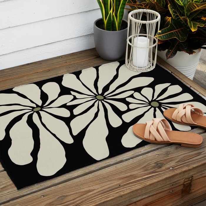 Star Flower 3 Outdoor Rug Gallery Image 2
