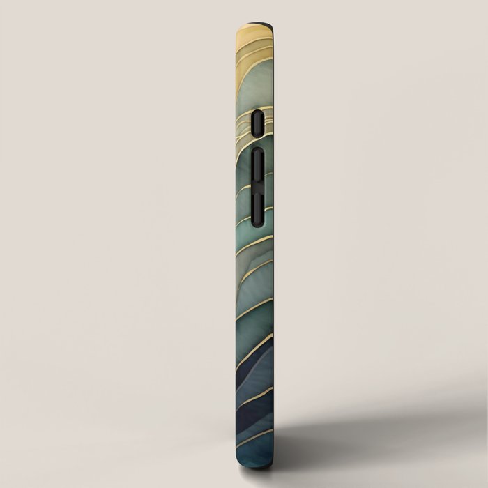Landscape of Oceanic Rhythm iPhone Case Gallery Image 2
