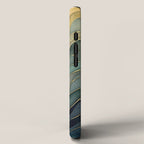 Landscape of Oceanic Rhythm iPhone Case Gallery Image 2