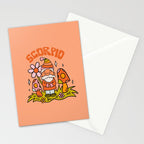 Scorpio Gnome Stationery Card Gallery Image 2