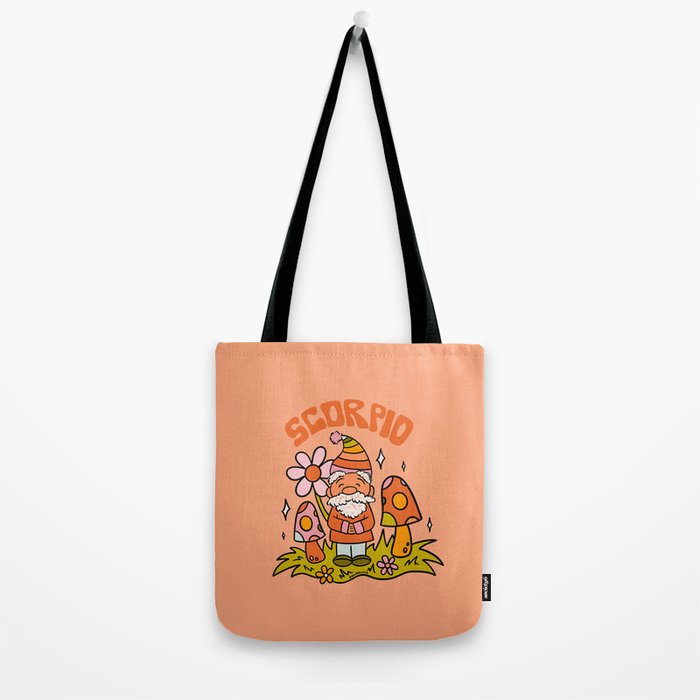 Scorpio Gnome Tote Bag Gallery Image 2
