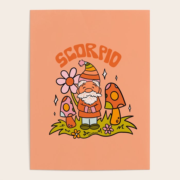 Scorpio Gnome Poster Gallery Image 4