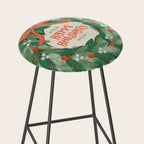 Happy Holidays Christmas Wreath Stool Gallery Image 2