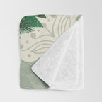 Happy Holidays Christmas Wreath Throw Blanket Gallery Image 3