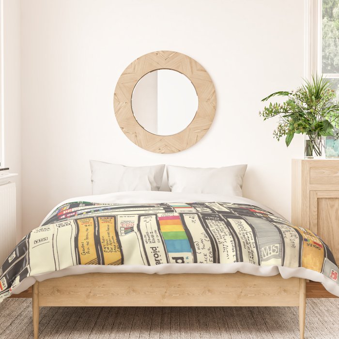 VHS Duvet Cover Gallery Image 3