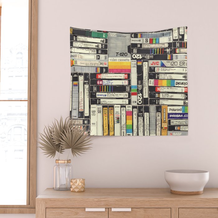 VHS Wall Tapestry Gallery Image 2