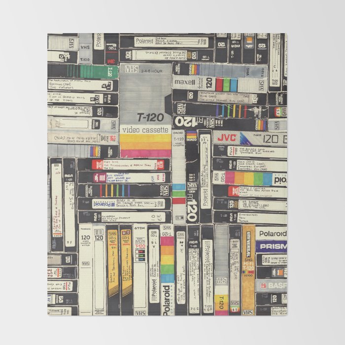 VHS Throw Blanket Gallery Image 2
