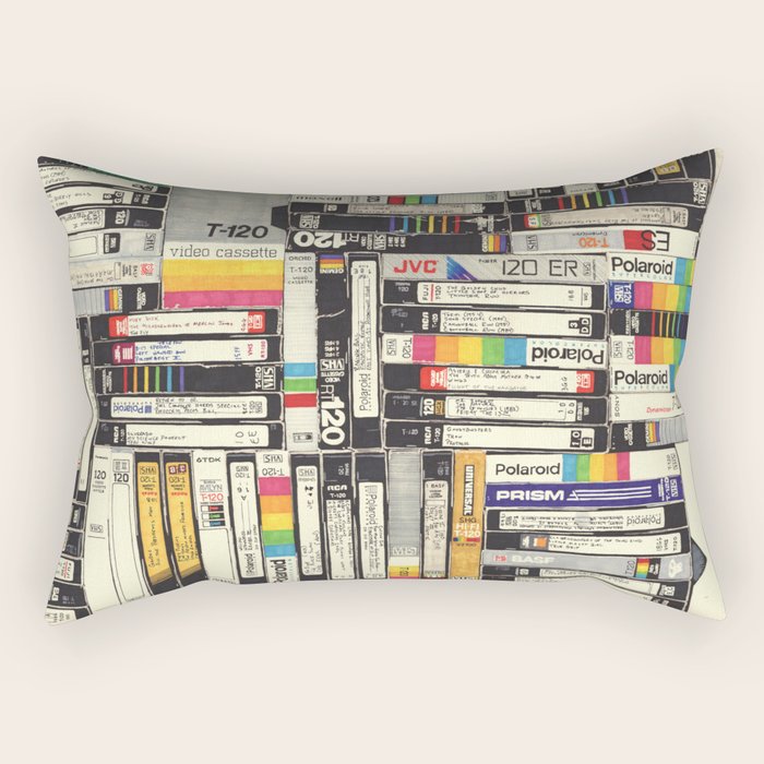 VHS Rectangular Pillow Gallery Image 2