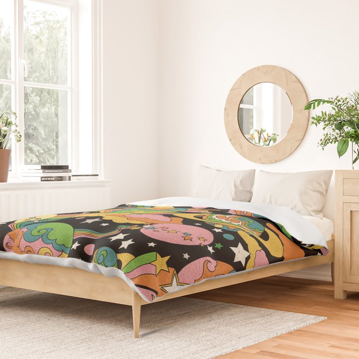 Cosmic Magic Universe Duvet Cover Gallery Image 2