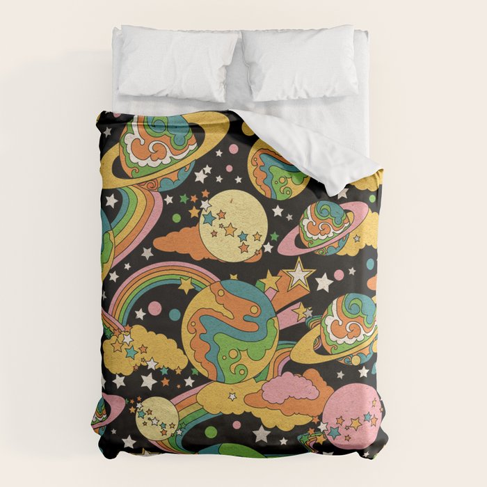 Cosmic Magic Universe Duvet Cover