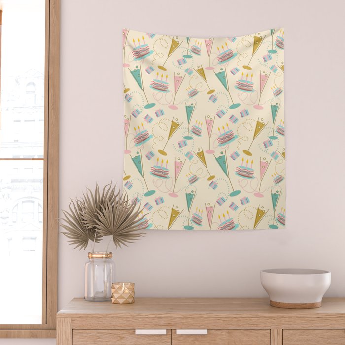 Cin Cin - Happy Party Wall Tapestry Gallery Image 2
