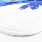 Merry christmas tree worm Bath Mat Gallery Image 3