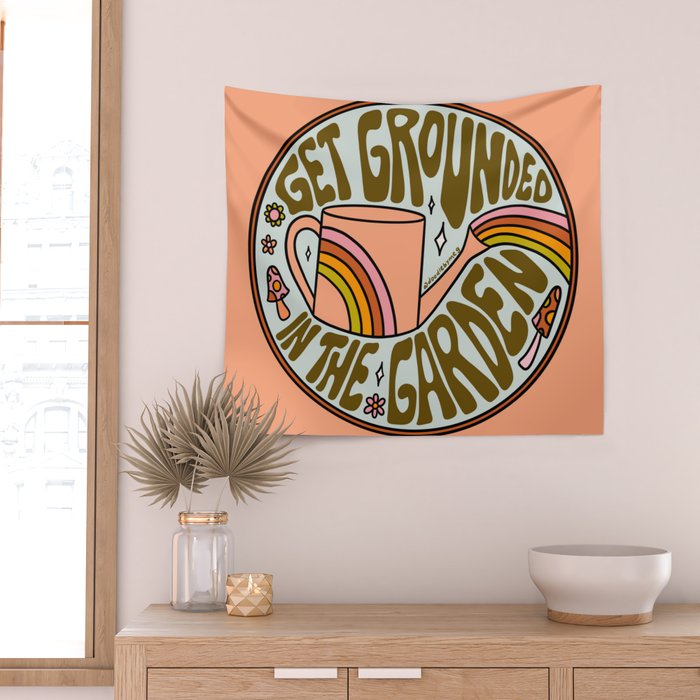 Get Grounded in the Garden Wall Tapestry Gallery Image 2