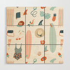 Summer kit Wood Wall Art Gallery Image 1