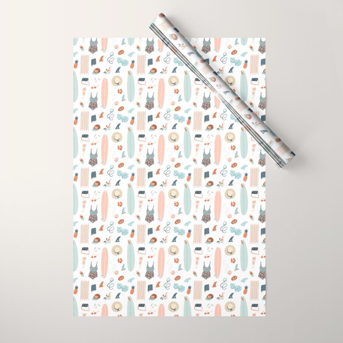 Summer kit Wrapping Paper Gallery Image 1