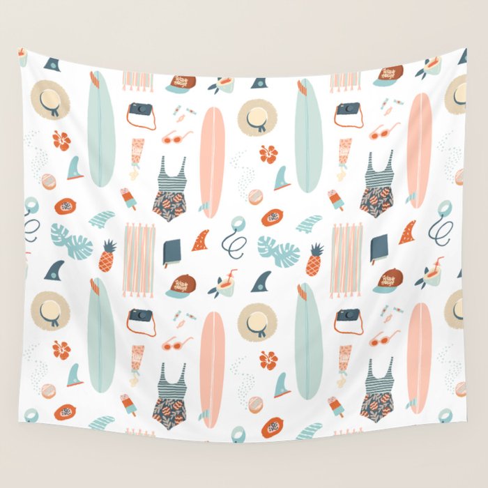Summer kit Wall Tapestry Gallery Image 1