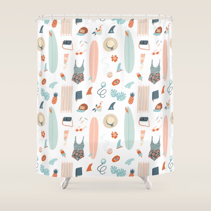 Summer kit Shower Curtain Gallery Image 1