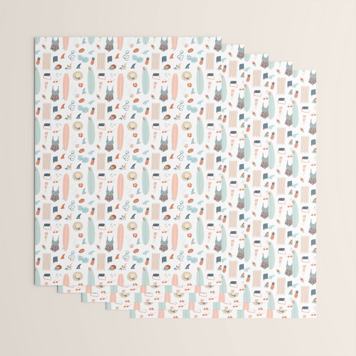 Summer kit Wrapping Paper Gallery Image 3
