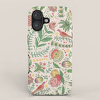 Swedish Floral - Cream iPhone Case Gallery Image 1