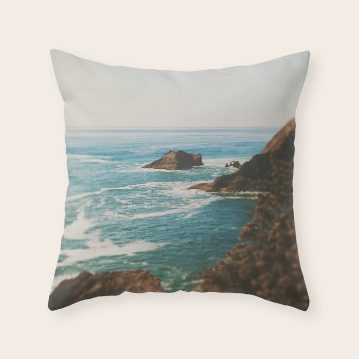 Oregon Coast Throw Pillow Gallery Image 1
