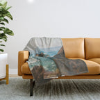Oregon Coast Throw Blanket Gallery Image 1