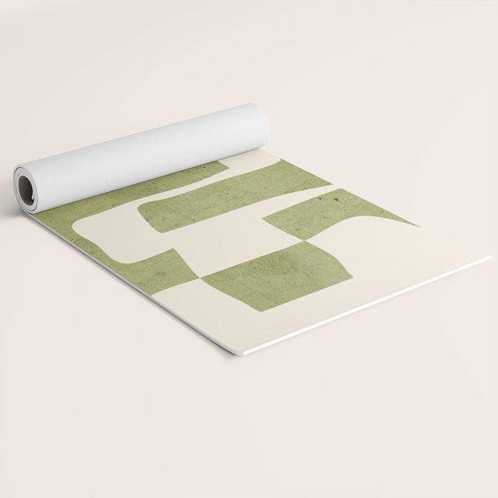 Abstract Shapes Modern Art 22 Yoga Mat Gallery Image 2