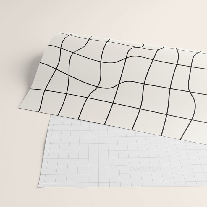 Warp Grid: Off-White Day Edition Wrapping Paper Gallery Image 2