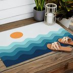 Abstract Landscape 14 Outdoor Rug Gallery Image 2