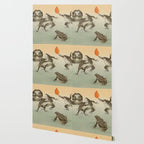 Frog Sumo - Ohara Koson Wallpaper Gallery Image 2