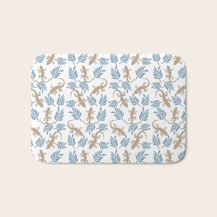 Gecko Meeting Bath Mat Gallery Image 1