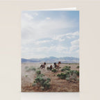 Running Horses Stationery Card Gallery Image 2